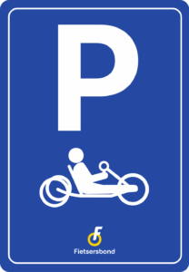 Prototype parkeerbord aangepaste fiets