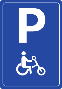 Prototype parkeerbord aangepaste fiets